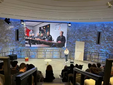 Egy űrhajós és öt fiatal tudós - Cikk a Tudós fiatalok találkozója c. programunkról